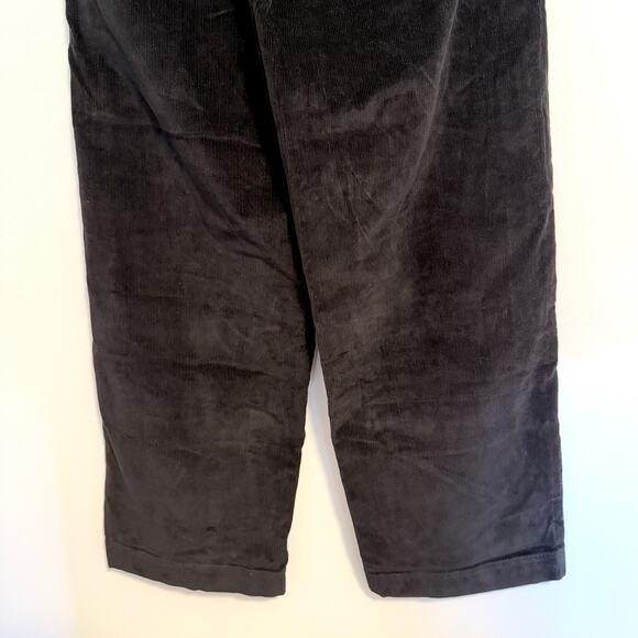 Everlane The Corduroy Wide Leg Pant In Black Size 6 New - Picture 9 of 12